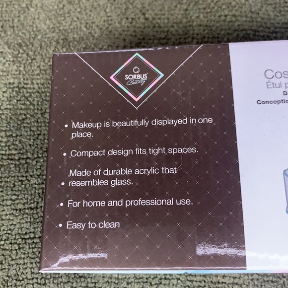 Sorbus Mini Organizer With 9 Slots- Daisy Print - Picture 4 of 9